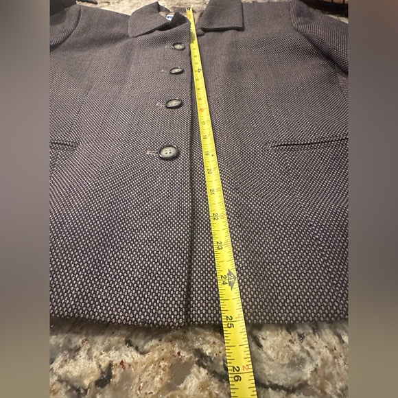 Vintage Pendleton Petite Size 10 Wool Pants Suit 2pc Power Suit Sz 10P - Picture 14 of 16